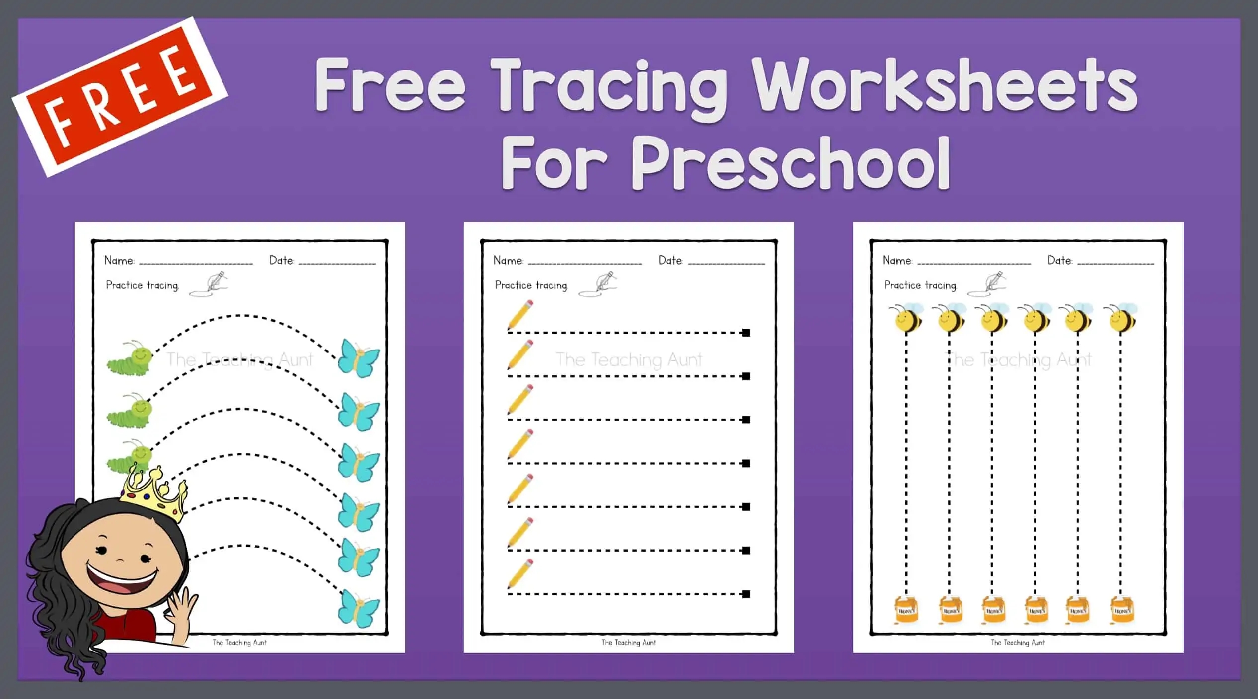 free printable tracing worksheets