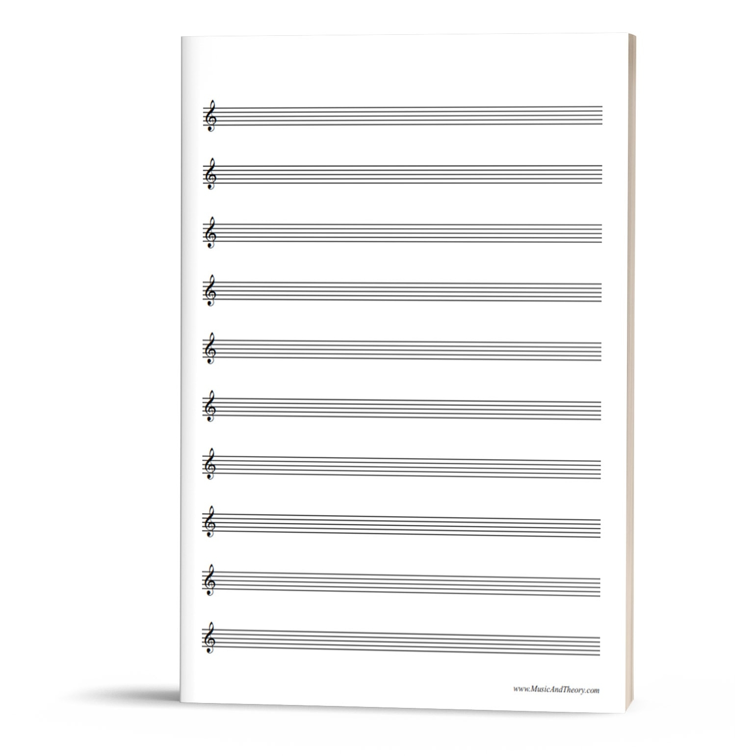 manuscript paper printable