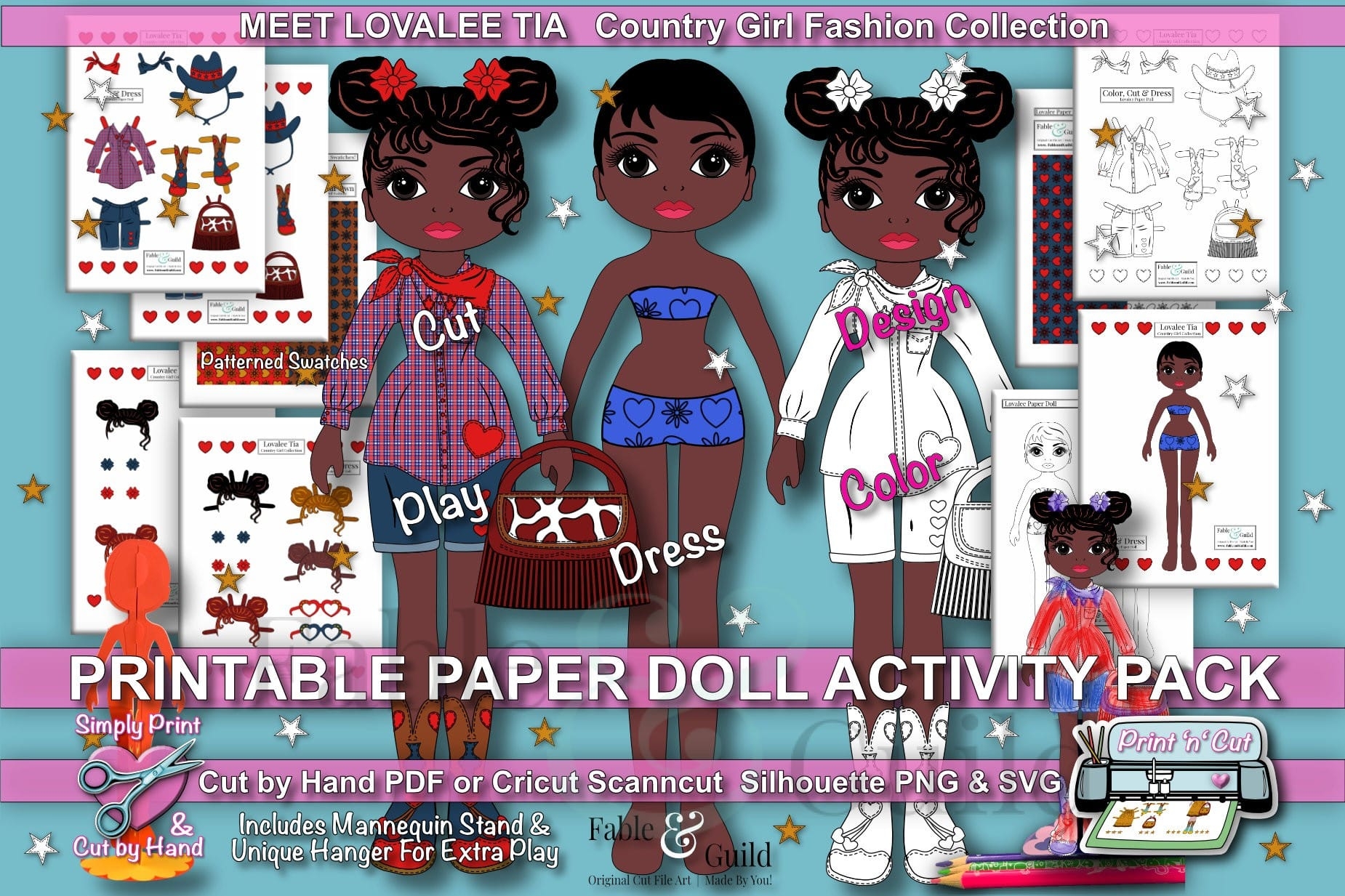 printable paper doll template
