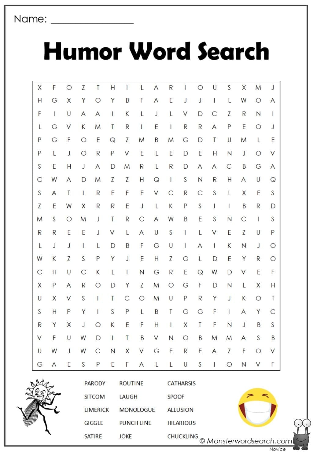 Fun Word Puzzles Printable Printable Party Favors
