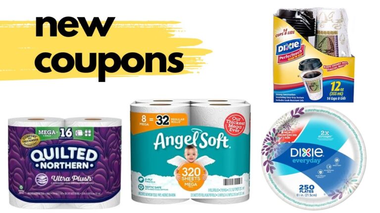 Get 7 In Paper Goods Coupons Dixie Angel Soft Quilted Northern Southern Savers