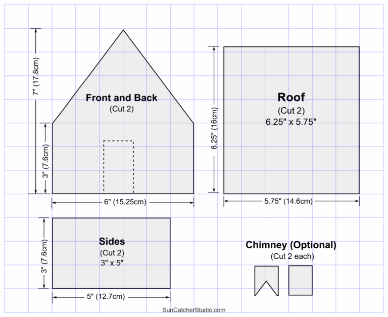 Gingerbread House Templates Printable Patterns Stencils Free Printables Monograms Design Tools Patterns DIY Projects