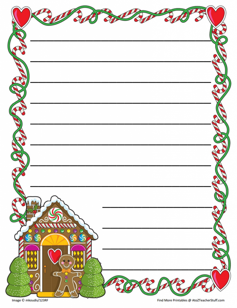 Gingerbread Printable Border Paper With And Without Lines A To Z Teacher Stuff Printable Pages And Worksheets Gingerbread Printable Border Paper With And Without Lines A To Z Teacher Stuff Printable Pages And Worksheets