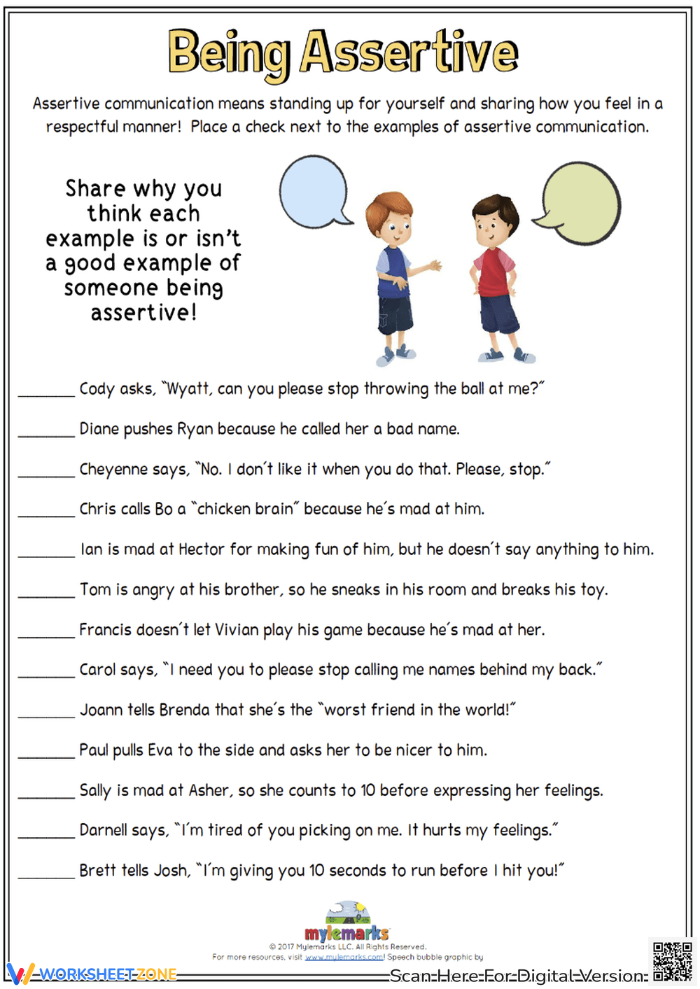 Grade 2 Teaching Communication Skills Worksheets Printable