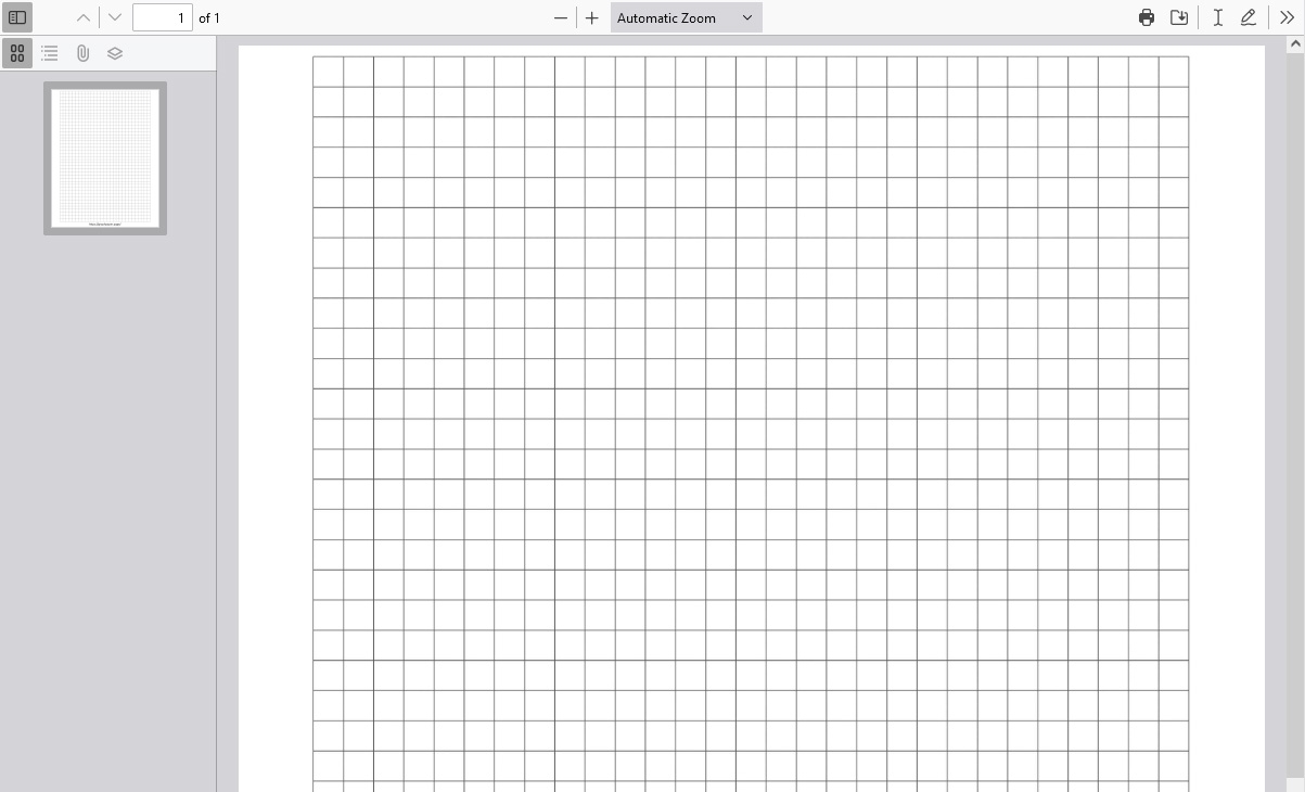 Graph Paper Page Printer Pdf Pages For Graphs And Writing