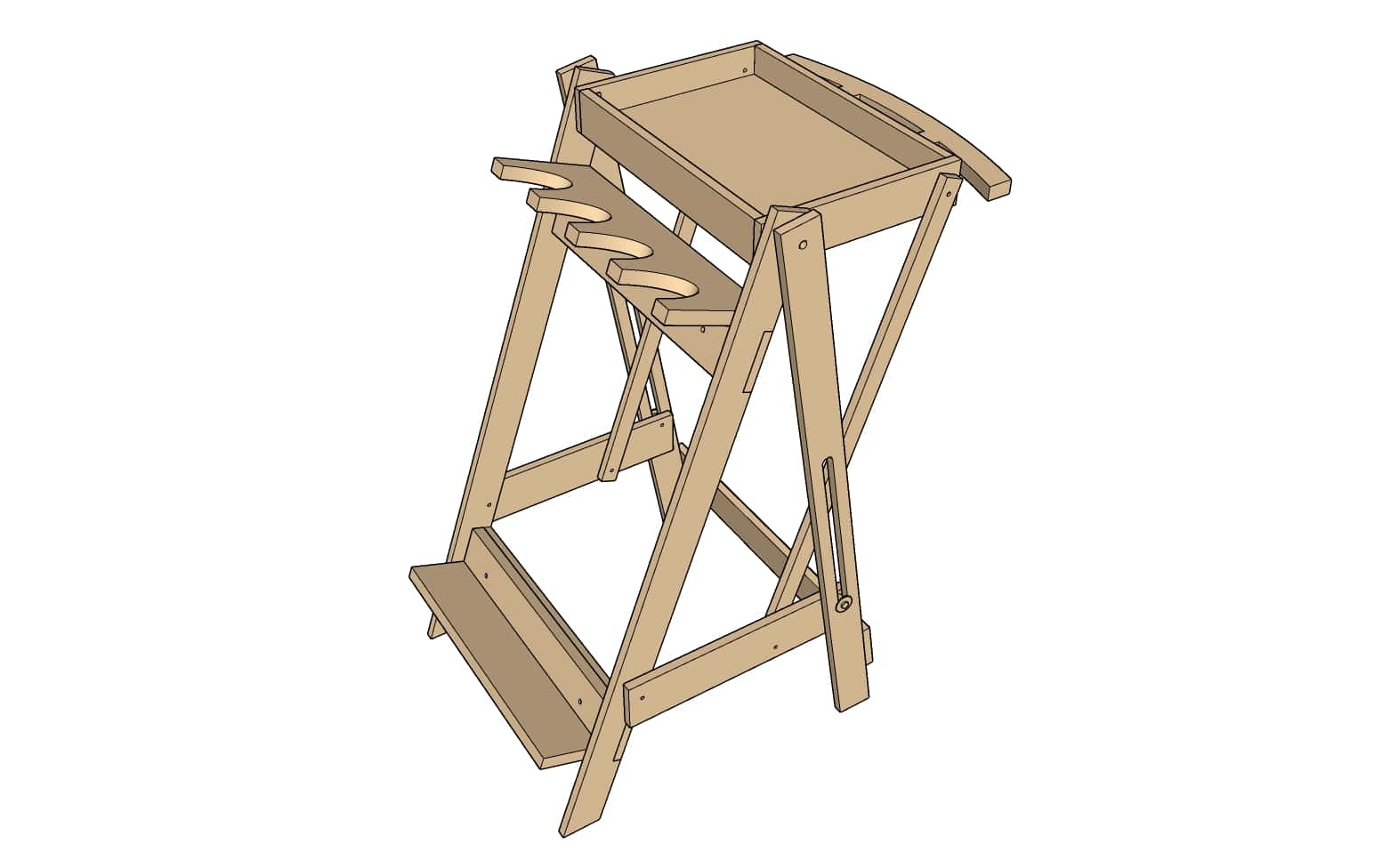 Gun Rack Plans CNC File Wilker Do s