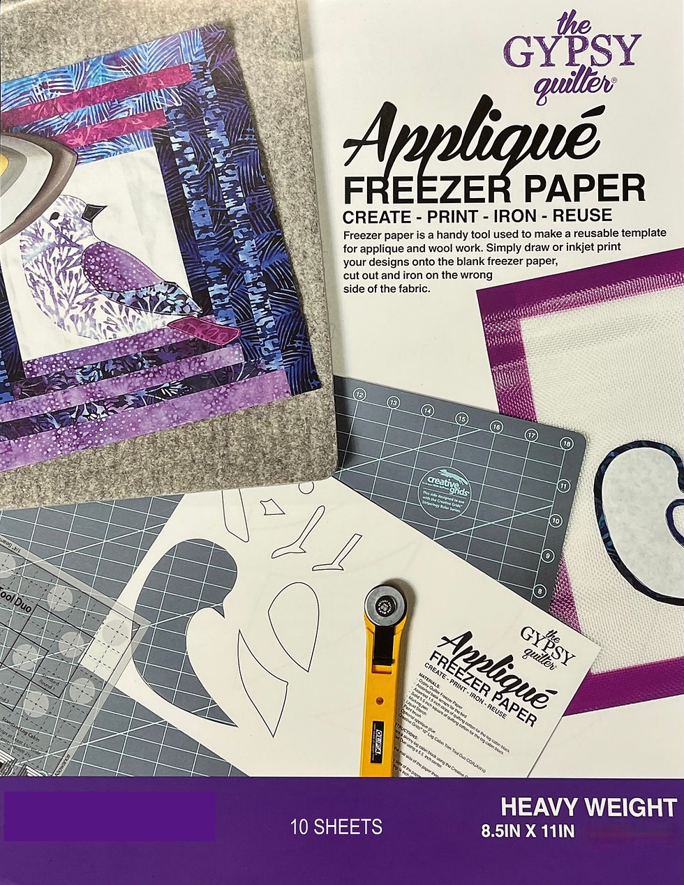 printable freezer paper