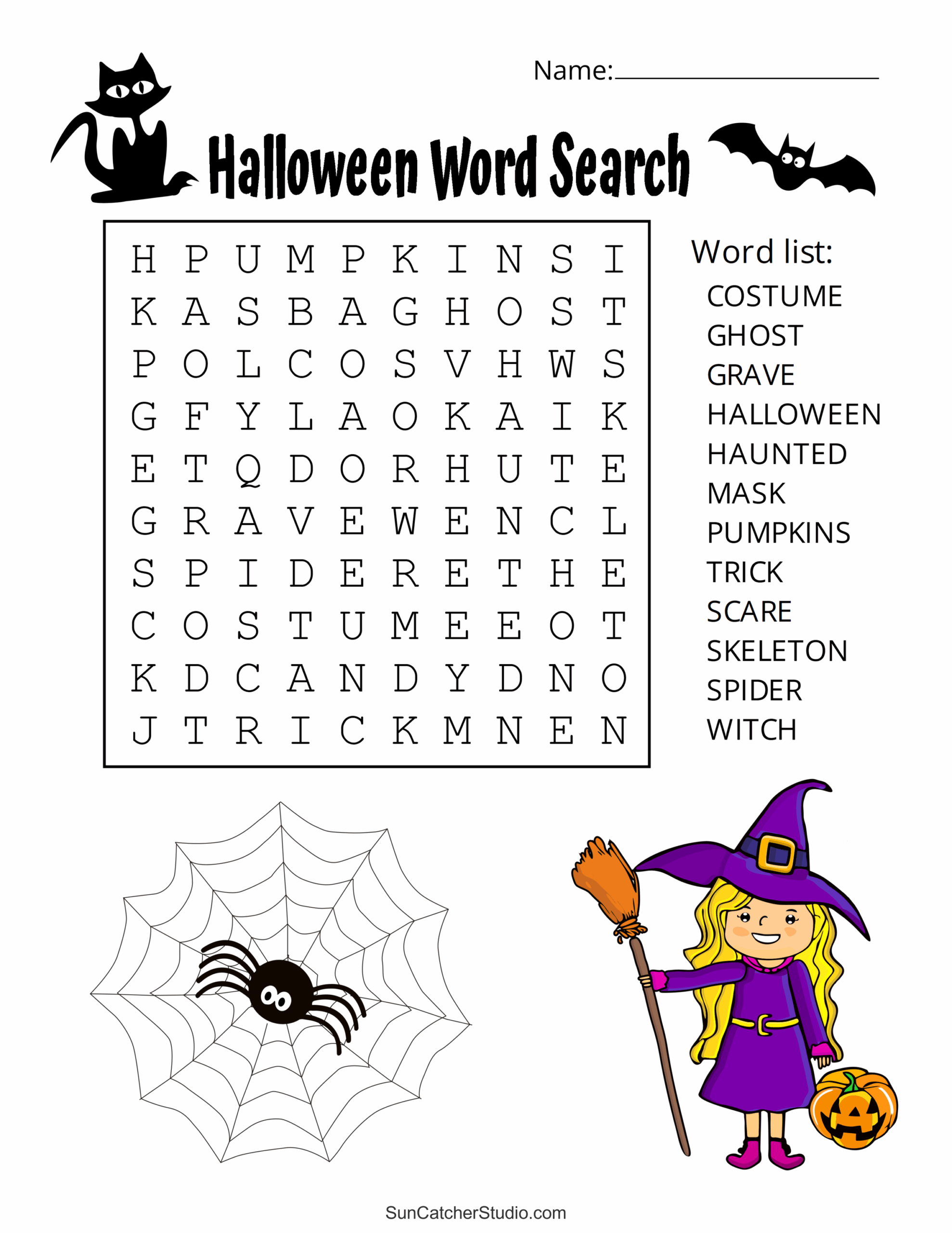 Halloween Word Search Free Printable Puzzles Free Printables Monograms Design Tools Patterns DIY Projects Halloween Word Search Free Printable Puzzles Free Printables Monograms Design Tools Patterns DIY Projects