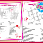 Happy Valentine s Day Crossword Puzzle Puzzle Cheer