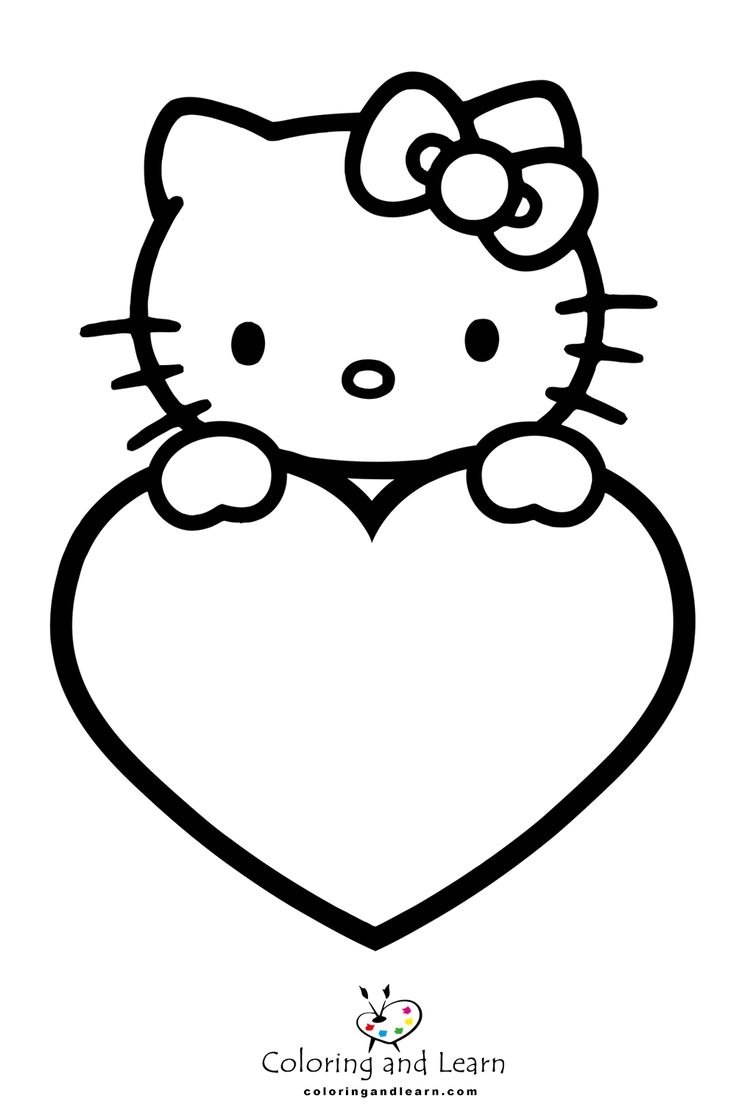 hello kitty printable coloring book