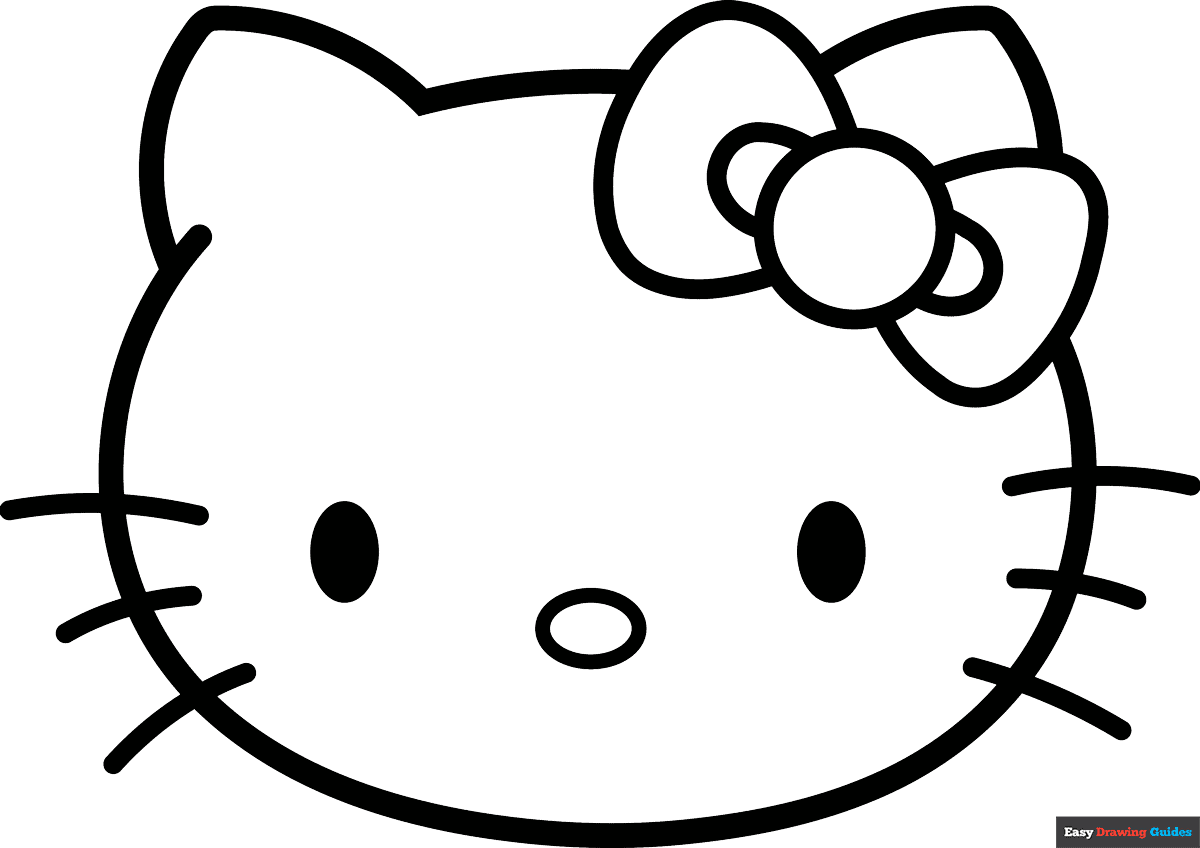 free printable coloring pages hello kitty
