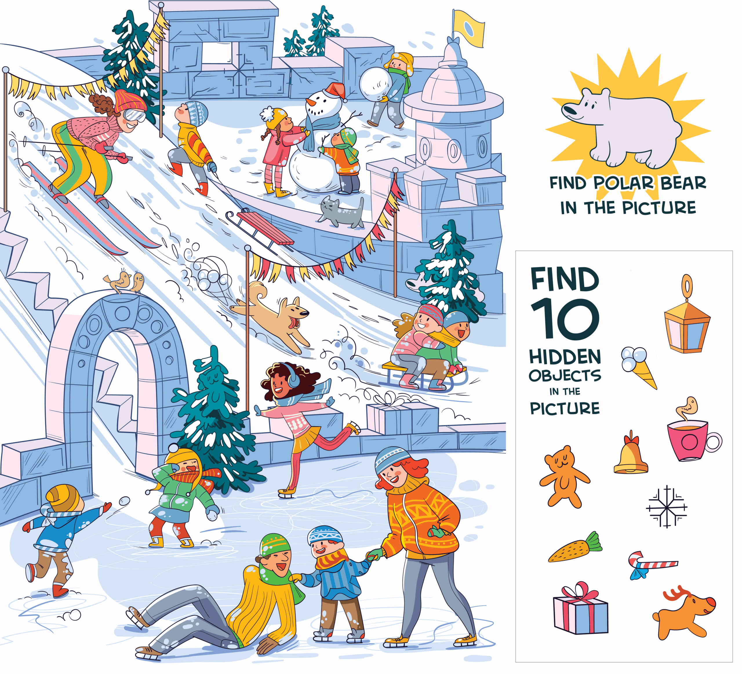 hidden object printable puzzles