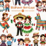 Hispanic Heritage Paper Dolls Etsy
