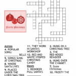 Holiday Crossword Puzzle WordMint