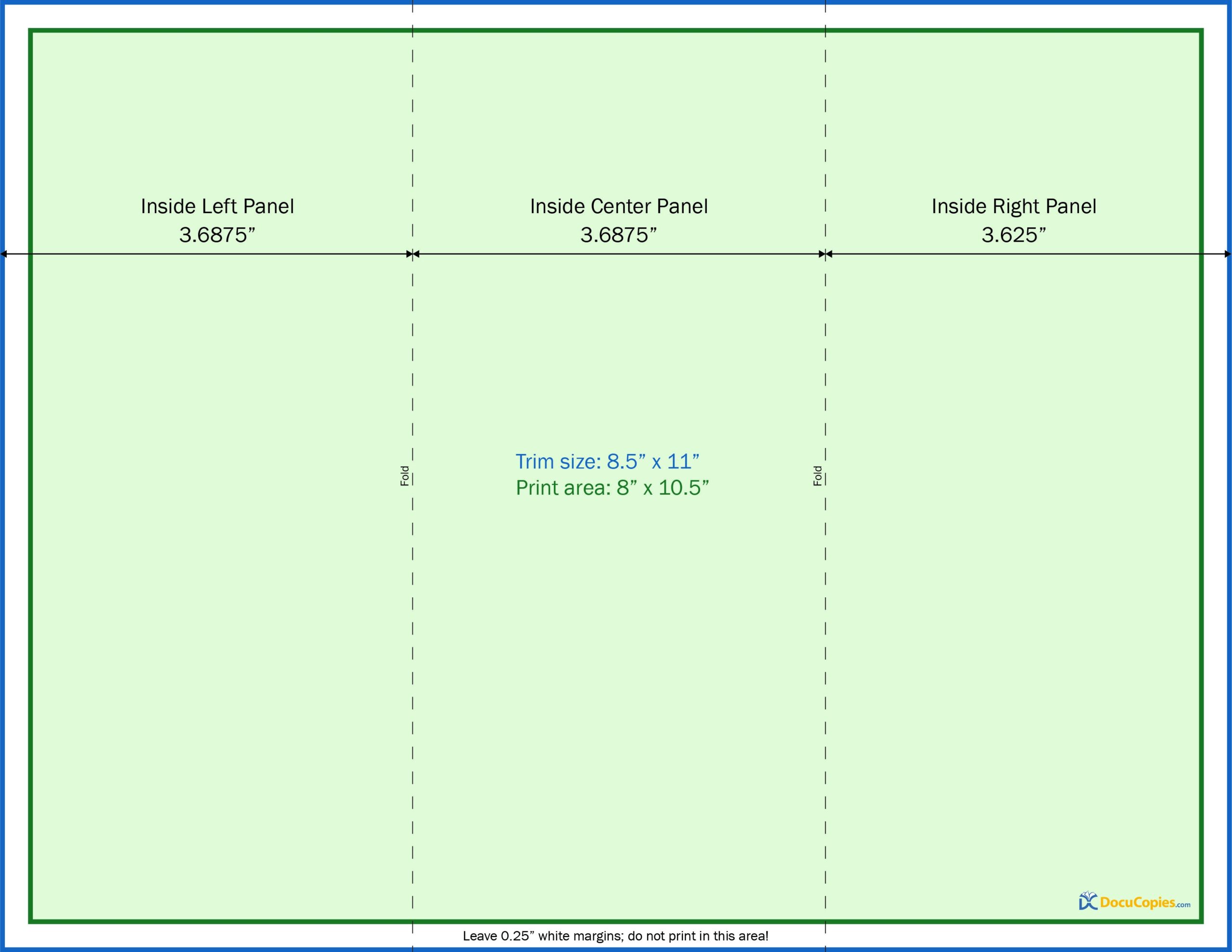 printable brochure paper