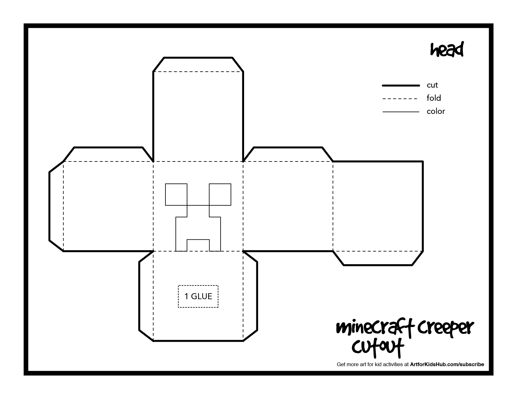 minecraft paper models printable