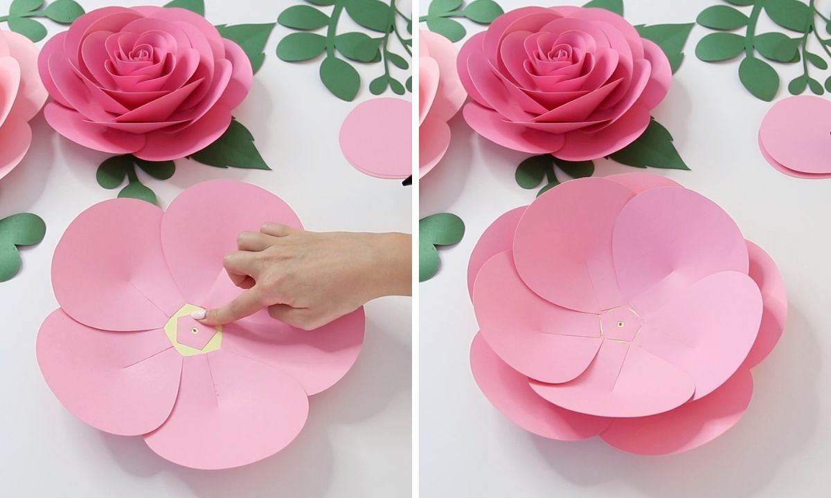 free printable paper flower templates