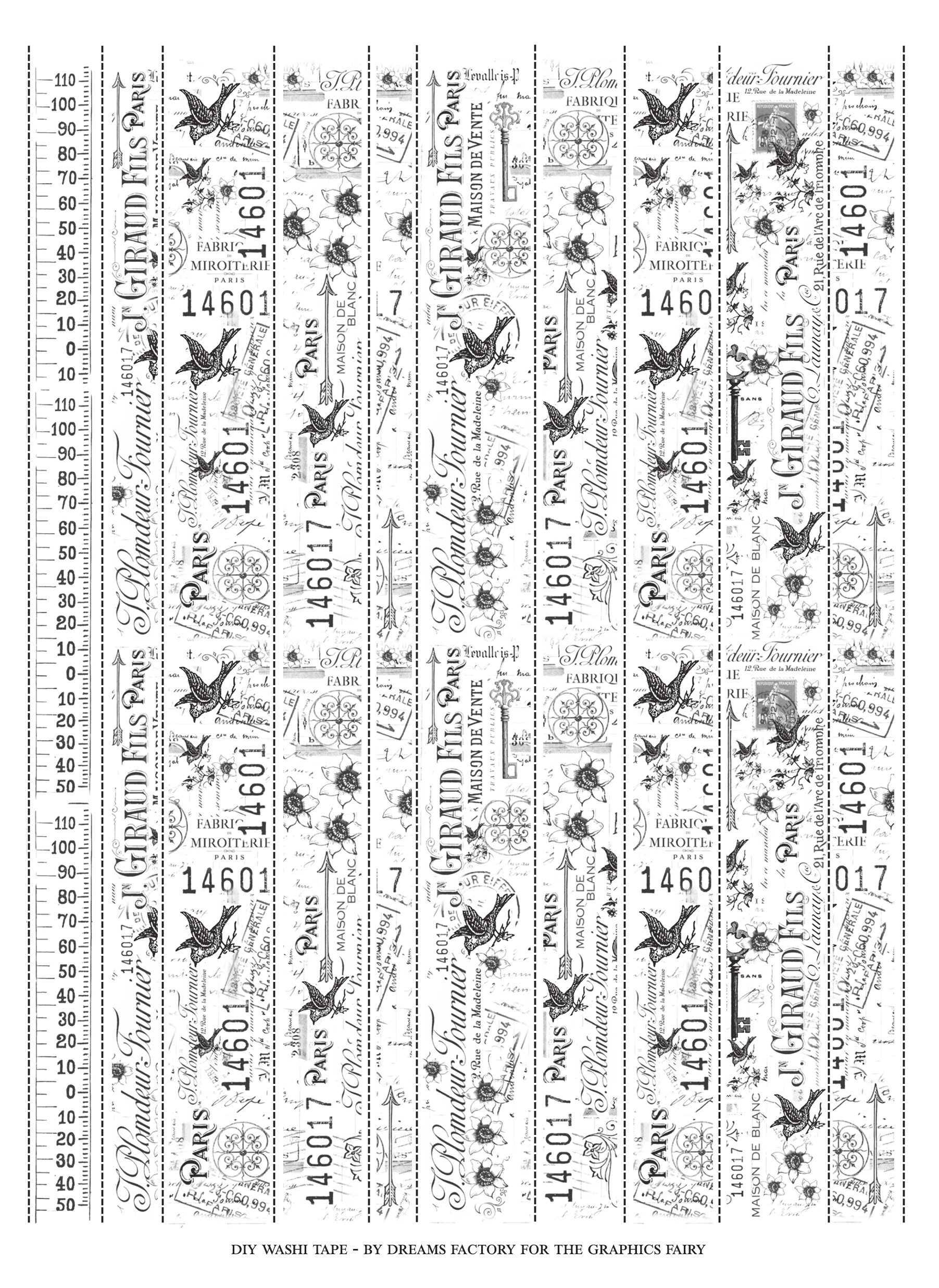 How To Make Your Own Washi Tape DIY The Graphics Fairy How To Make Your Own Washi Tape DIY The Graphics Fairy