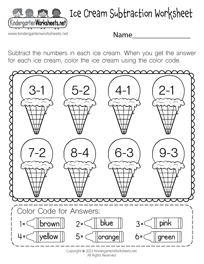 free printable math kindergarten worksheets