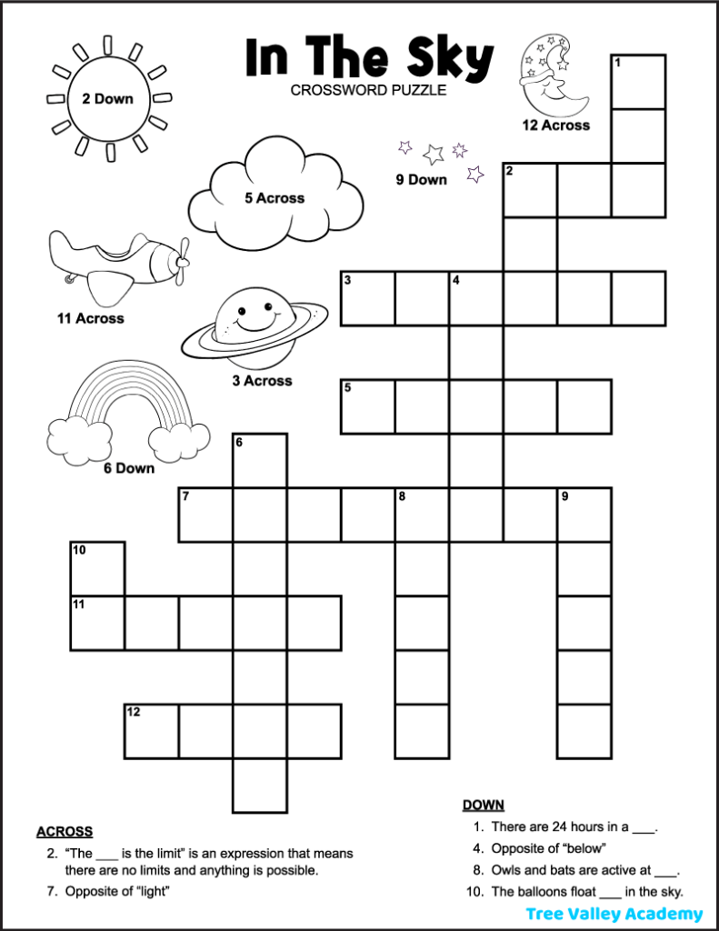 crossword puzzle printable easy crossword puzzle printable easy