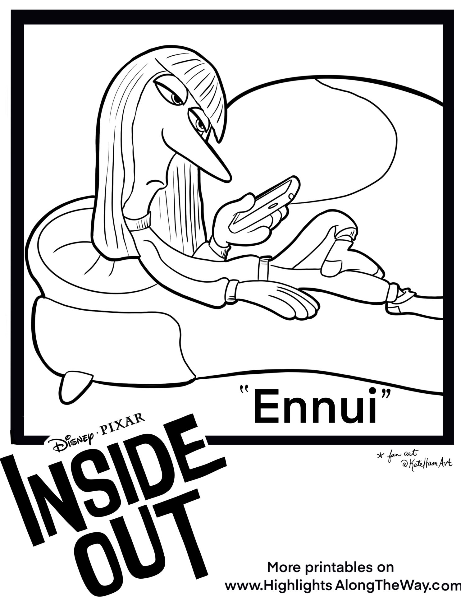 inside out 2 coloring pages printable