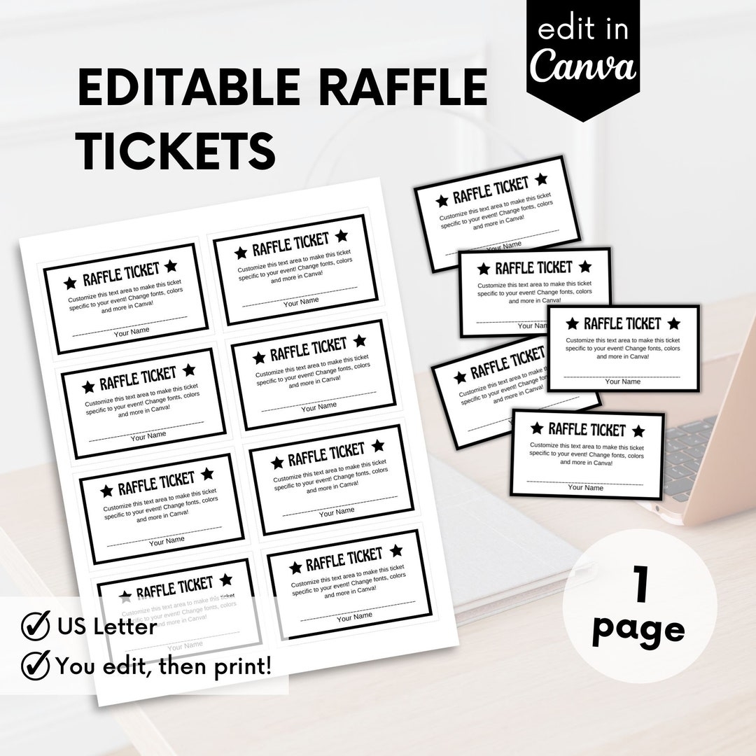 Instant Download Printable Raffle Ticket Custom Diy Ticket Enter To Win Template Enter To Win Printable Instant Access Etsy Instant Download Printable Raffle Ticket Custom Diy Ticket Enter To Win Template Enter To Win Printable Instant Access Etsy