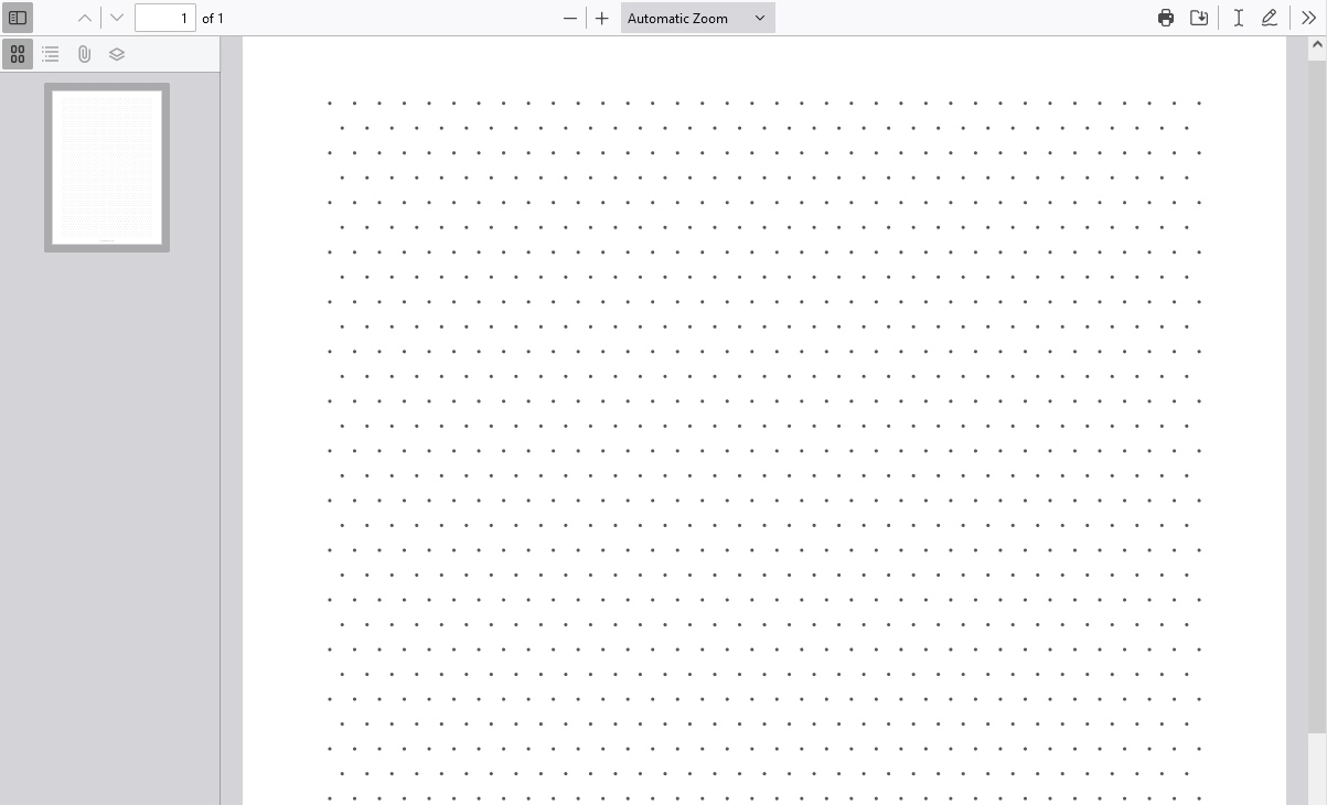 printable dot paper