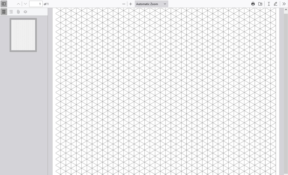 Isometric Graph Paper PDF Graph Paper Page