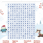 Jolly Holiday Word Search Learning Resources