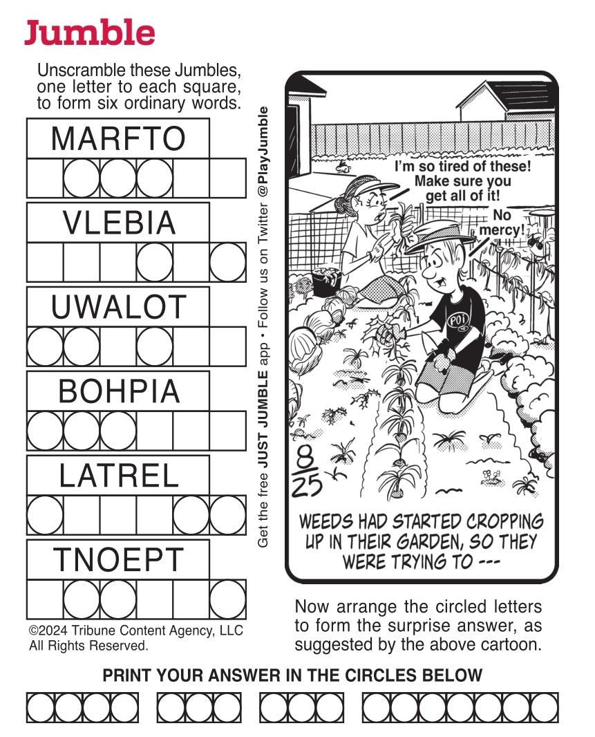 Jumble Puzzles Jumble Puzzles