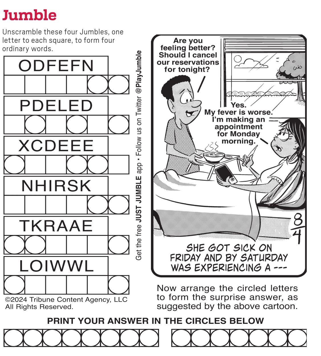 Jumble Puzzles Jumble Puzzles