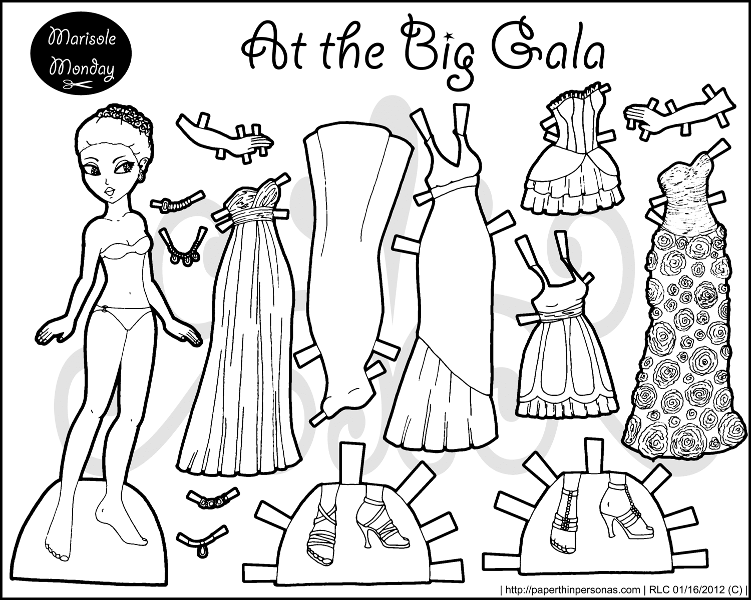 paper dolls printables with clothes