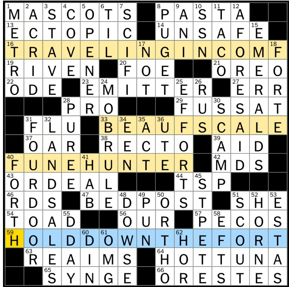 la times crossword puzzle printable