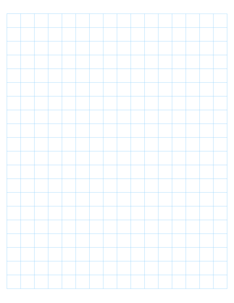 Large Grid Graph Paper Free Printable