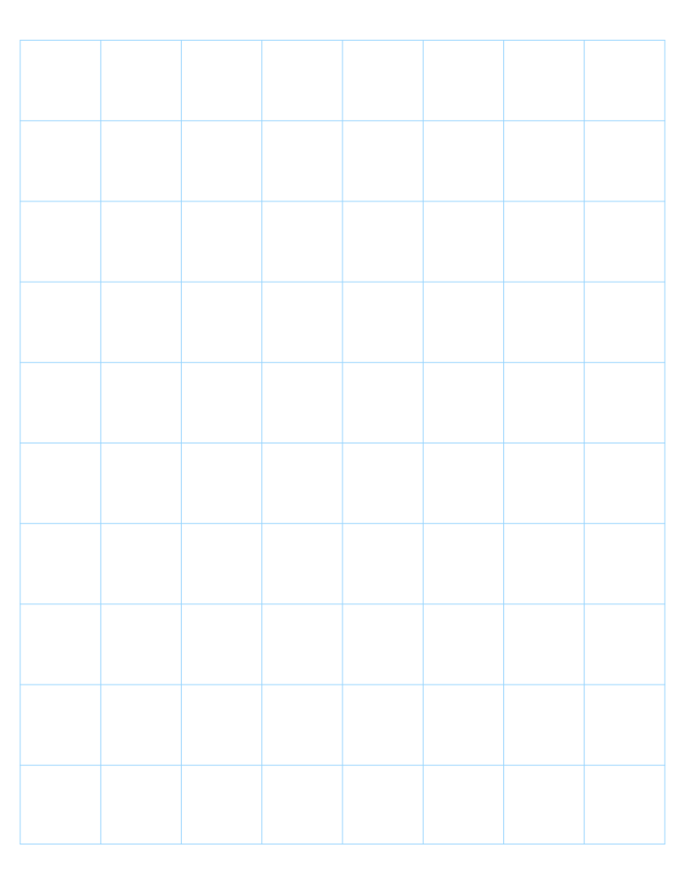 Large Grid Graph Paper Free Printable