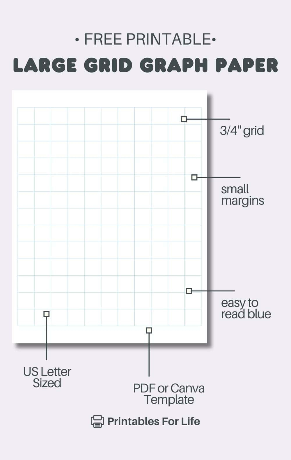 free printable graph paper 1/2 inch