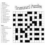 Large Print Easy Crossword Puzzles 10 Free PDF Printables Printablee