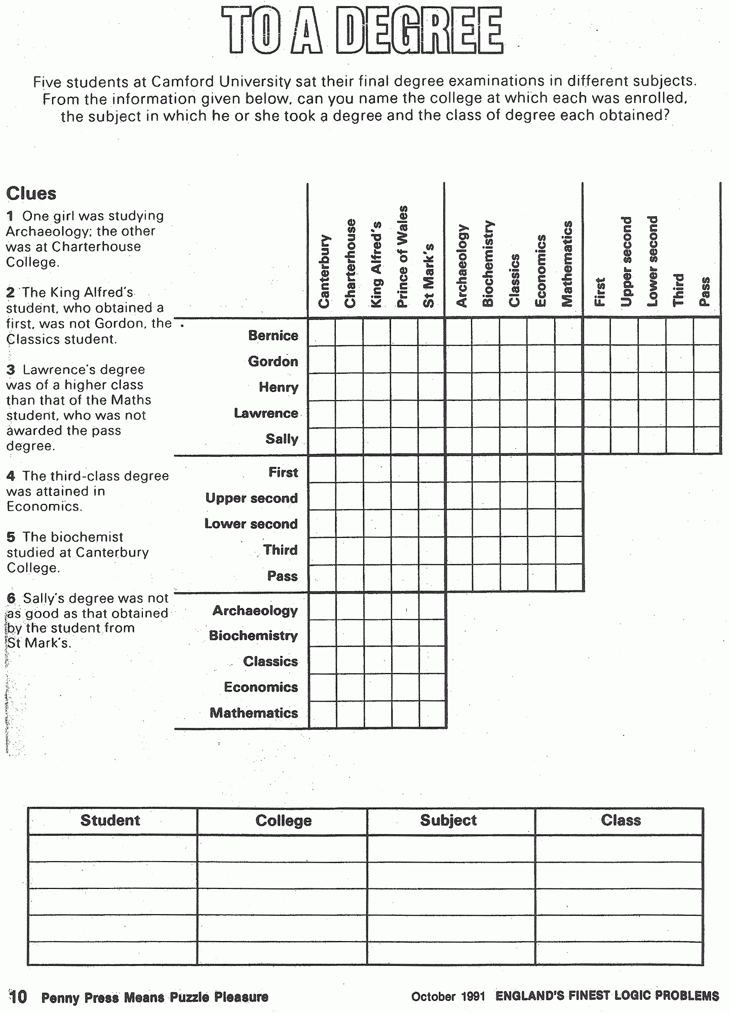 Logic Puzzle Printable Google Search Grid Logic Puzzles Logic Puzzles Logic Problems