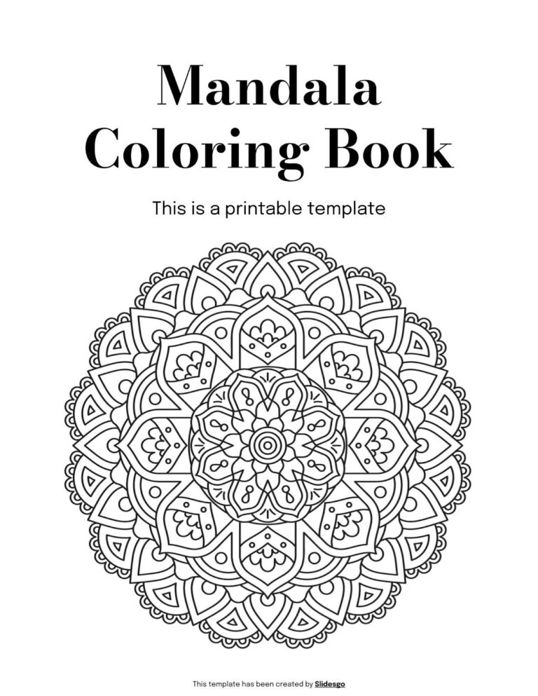 Mandala Coloring Activities Printable In PDF Format