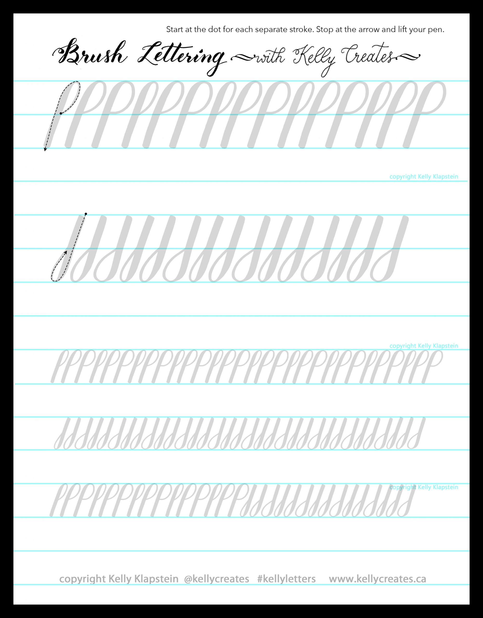 free printable calligraphy worksheets