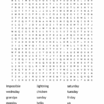 Medium Word Search WordMint