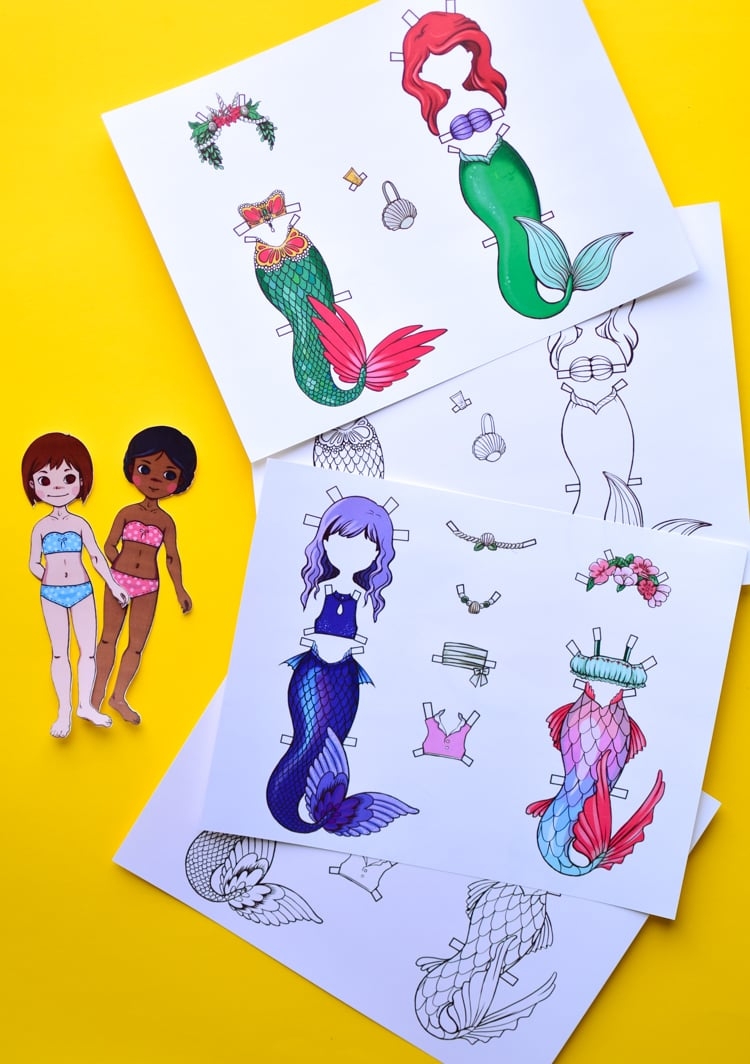 paper doll printable