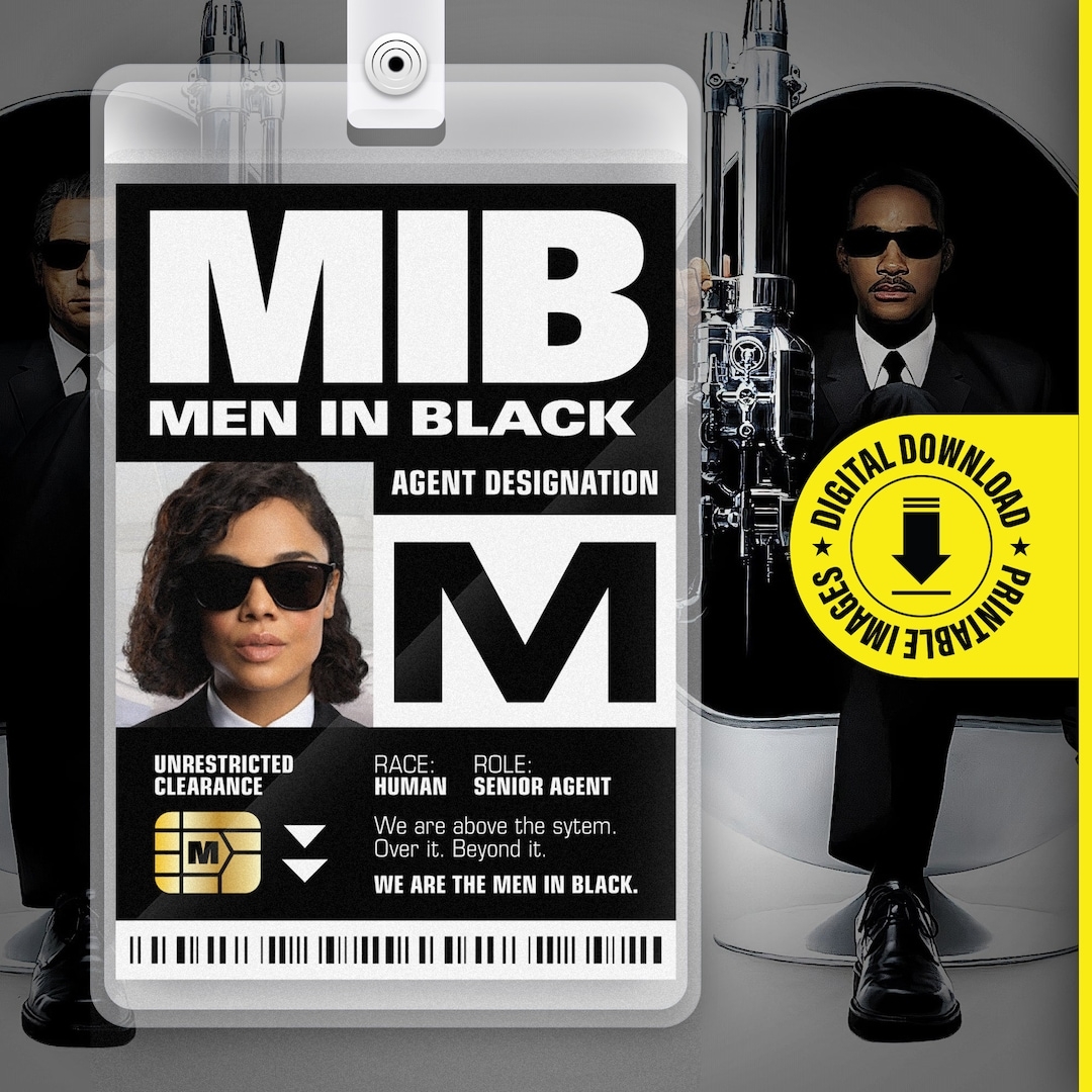 free printable mib badge template