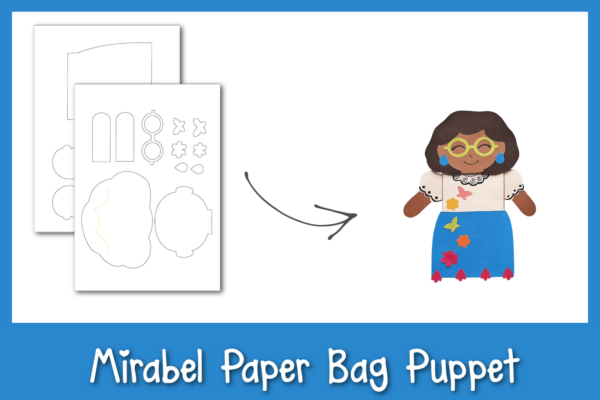 Mirabel Paper Bag Puppet Frosting And Glue Easy Crafts Games Recipes And Fun Mirabel Paper Bag Puppet Frosting And Glue Easy Crafts Games Recipes And Fun