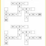 Multiplication Crosswords Printable Online