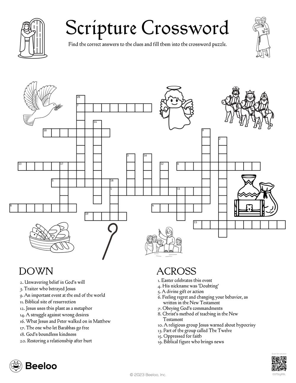 printable crossword puzzles for 5th graders