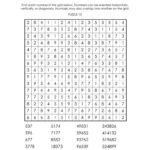 Number Search Puzzles 15x15 Math Love