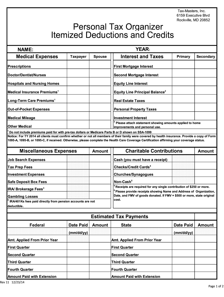 Nurse Tax Deduction Worksheet Fill Out Sign Online DocHub