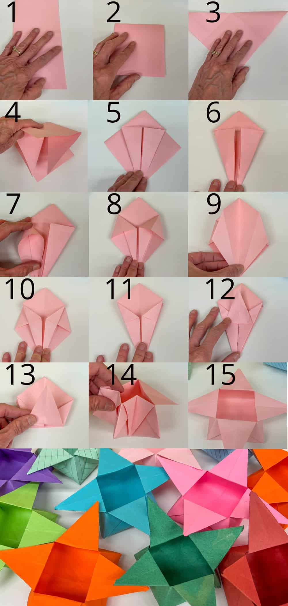 printable origami paper solid colors