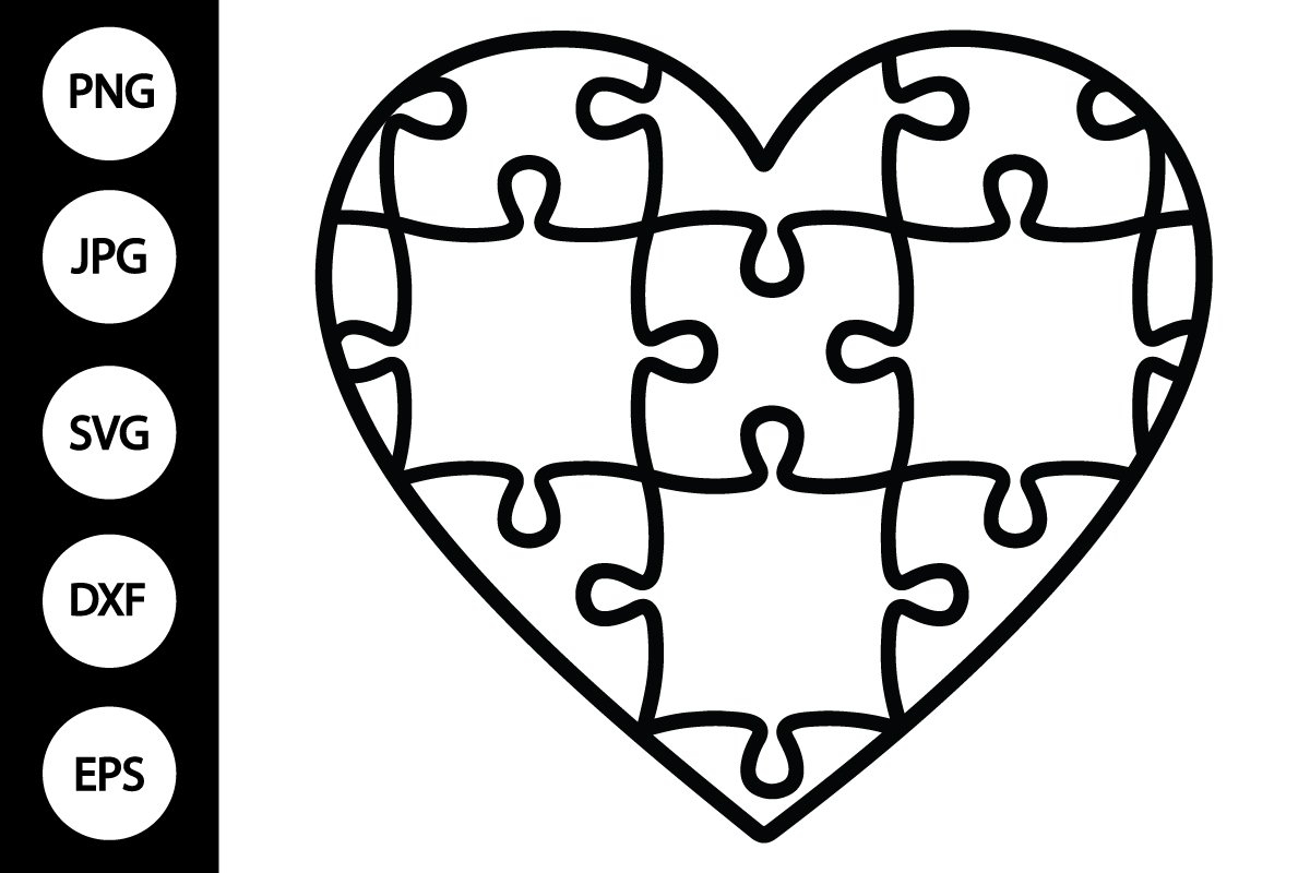 free printable heart puzzle template free printable heart puzzle template
